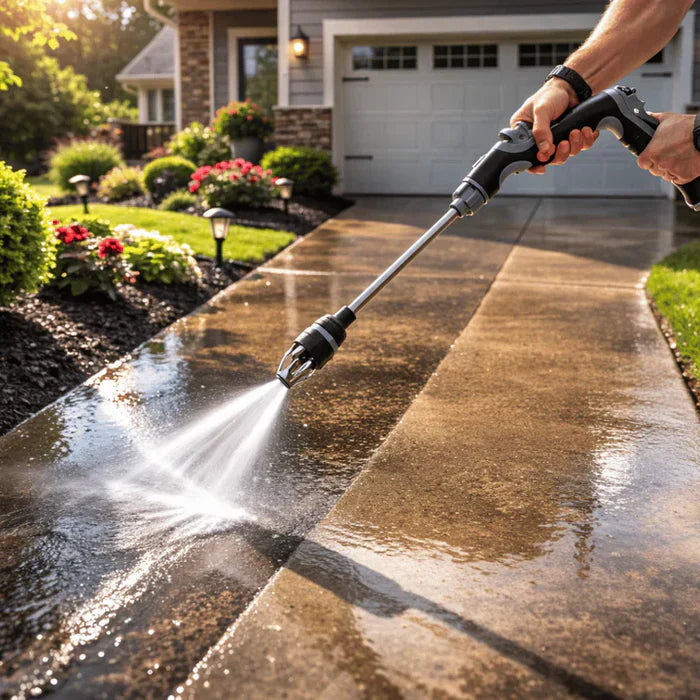Zooxic™ - Power high-pressure cleaner for every garden hose